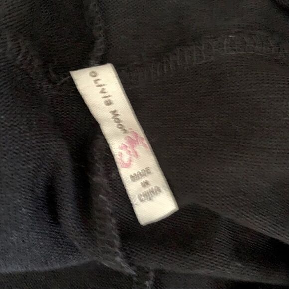 Olivia Moon Black Cowl Neck Dolman Sweater Size Small - Picture 8 of 10